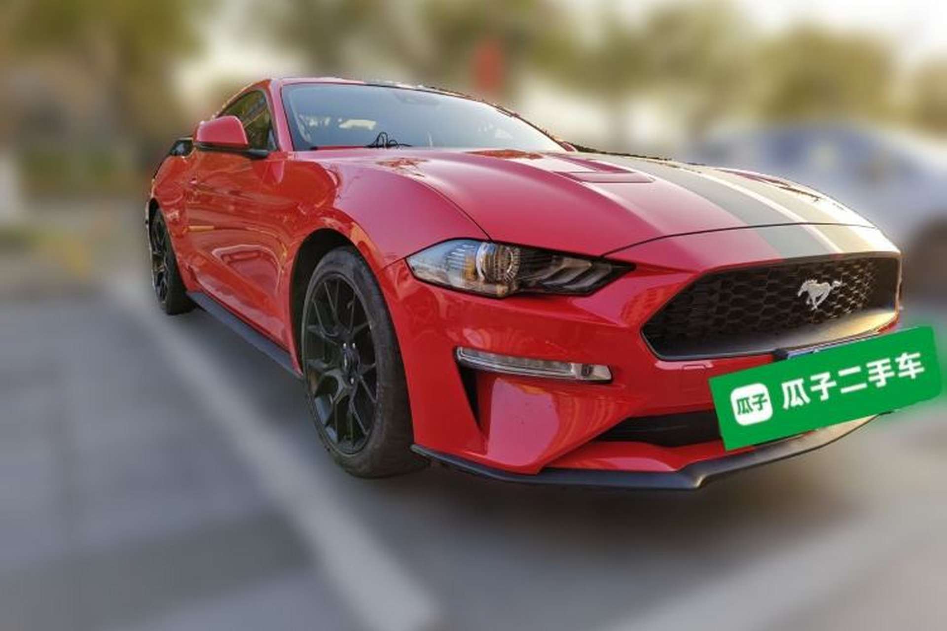 Used Ford Mustang 2018 2.3L EcoBoost Front Right 45 Deg