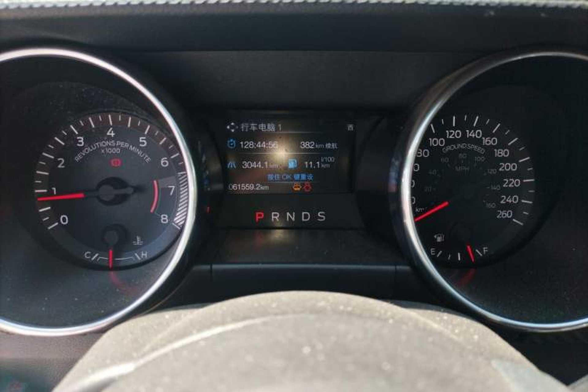 Used Ford Mustang 2018 2.3T Automatic EcoBoost Hardtop U.S. Specification Instrument Cluster