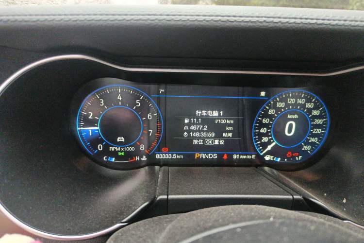 Used Ford Mustang 2018 2.3L EcoBoost Instrument Cluster