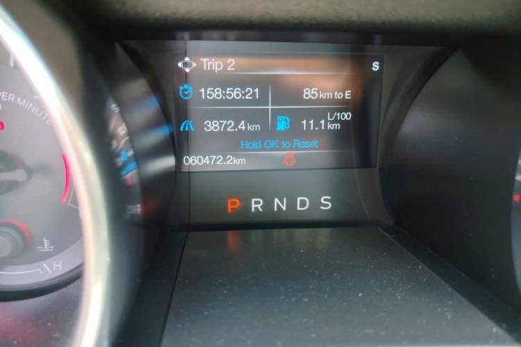Used Ford Mustang  Odometer Close Up