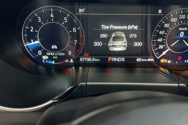Used Ford Mustang 2018 2.3L EcoBoost Odometer Close Up