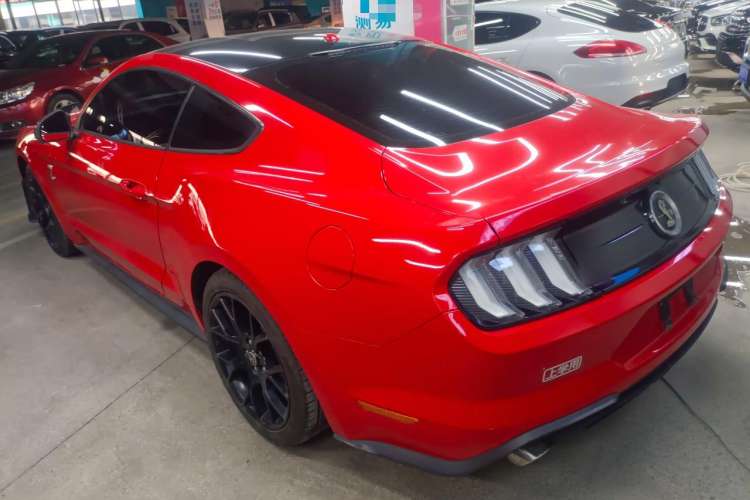 Used Ford Mustang 2018 2.3L EcoBoost Rear Left 45 Deg