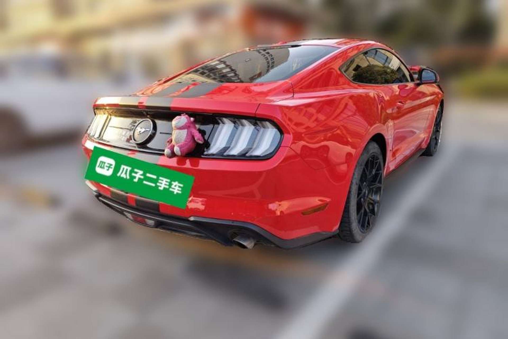 Used Ford Mustang 2018 2.3L EcoBoost Rear Right 45 Deg