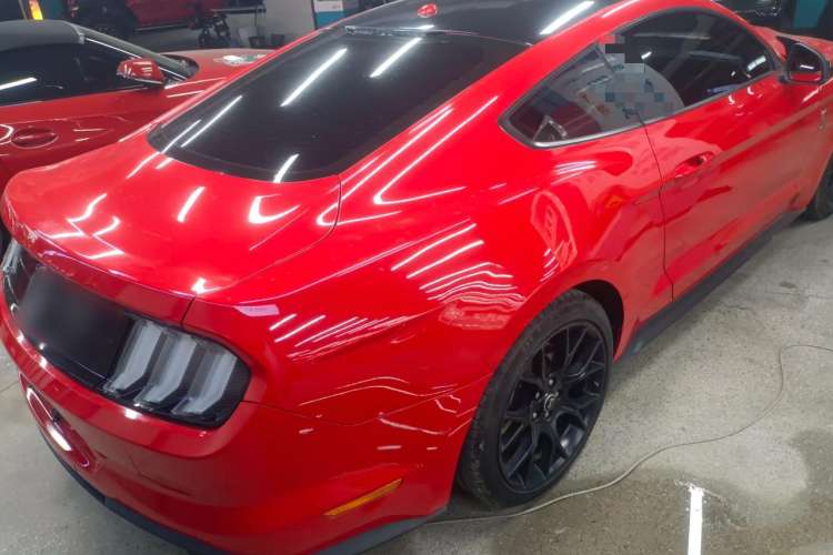Used Ford Mustang 2018 2.3L EcoBoost Rear Right 45 Deg