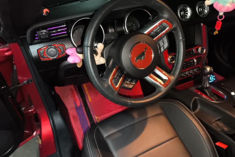 Used Ford Mustang 2018 2.3T Automatic Hardtop Standard Trim U.S. Specification Steering Wheel