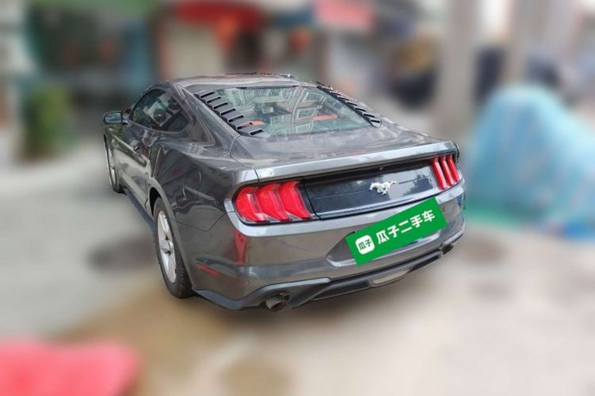 Used Ford Mustang 2018 2.3L EcoBoost Rear Left 45 Deg