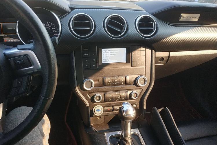Used Ford Mustang 2018 2.3T Automatic Hardtop Standard Trim U.S. Specification Interior 2