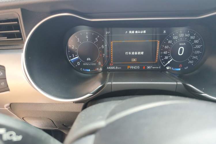 Used Ford Mustang 2018 2.3L EcoBoost Odometer Close Up