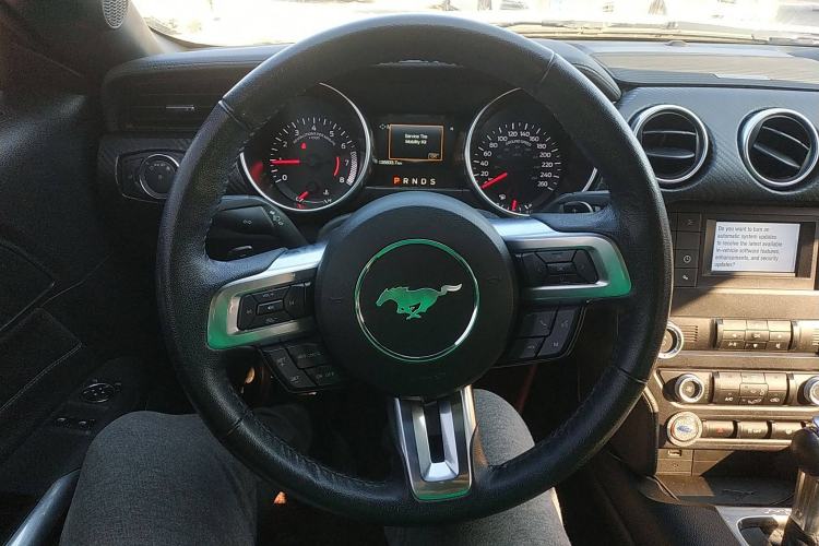 Used Ford Mustang 2018 2.3T Automatic Hardtop Standard Trim U.S. Specification Steering Wheel