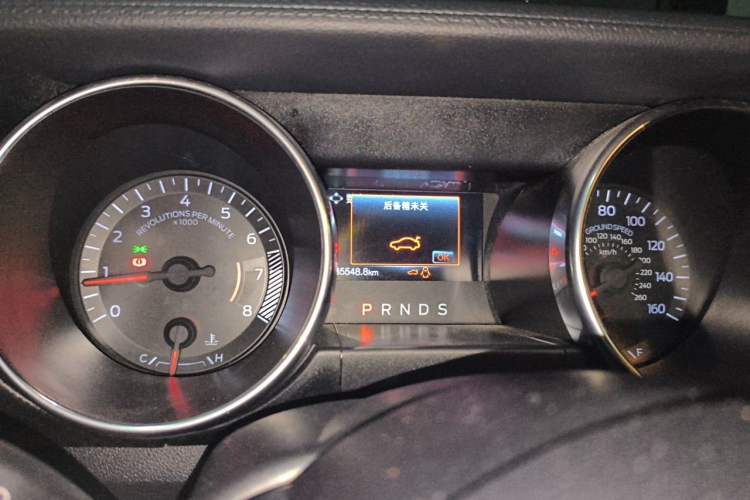 Used Ford Mustang 2018 2.3T Automatic EcoBoost Hardtop U.S. Specification Instrument Cluster