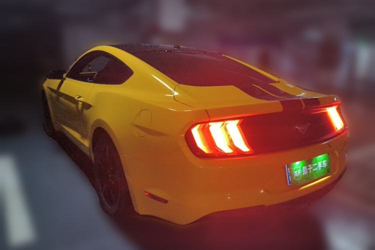 Used Ford Mustang 2018 2.3T Automatic EcoBoost Hardtop U.S. Specification Rear Left 45 Deg