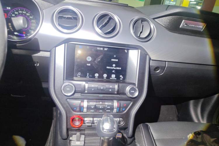 Used Ford Mustang 2019 2.3L EcoBoost Audio And AC Panel