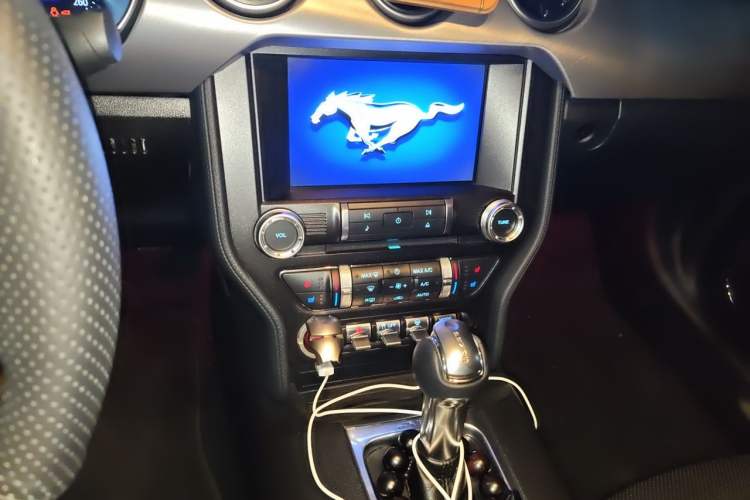 Used Ford Mustang 2019 2.3L EcoBoost Dark Knight Sport Edition Audio And AC Panel