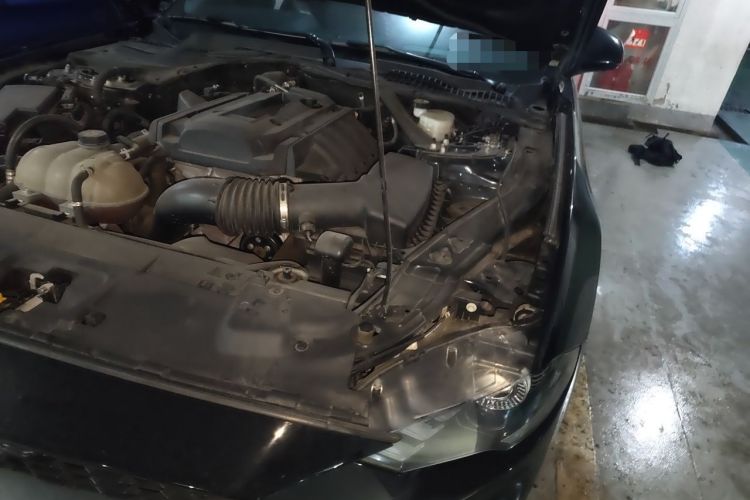 Used Ford Mustang 2019 2.3L EcoBoost Dark Knight Sport Edition Engine Bay Left