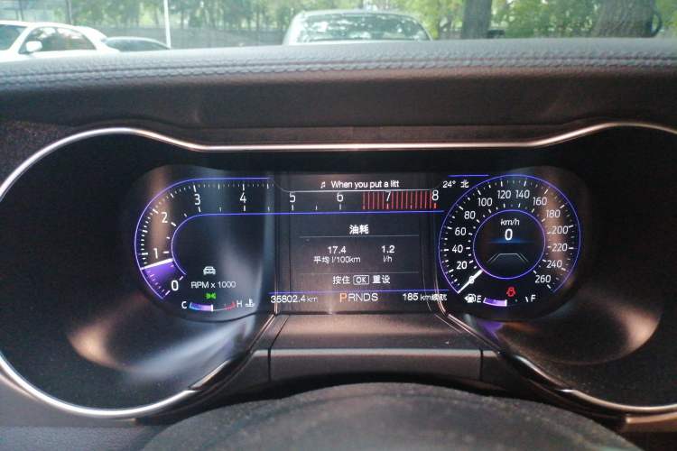 Used Ford Mustang 2019 2.3L EcoBoost Dark Knight Sport Edition Instrument Cluster