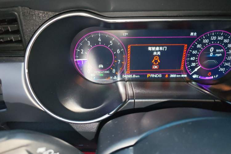 Used Ford Mustang 2019 2.3L EcoBoost Performance Enhanced Edition Odometer Close Up