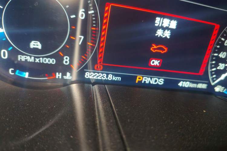 Used Ford Mustang 2019 2.3L EcoBoost Odometer Close Up