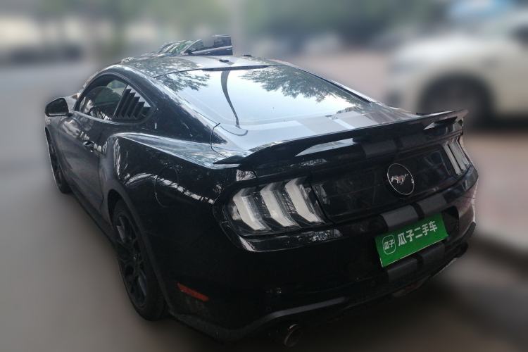 Used Ford Mustang 2019 2.3L EcoBoost Dark Knight Sport Edition Rear Left 45 Deg