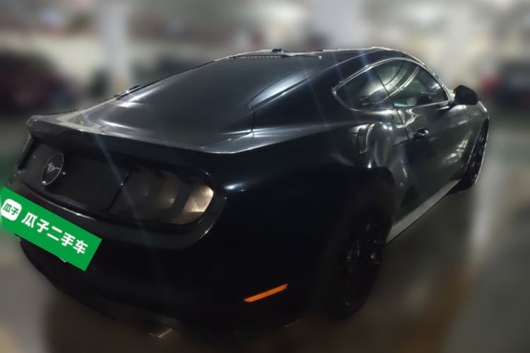 Used Ford Mustang 2019 2.3L EcoBoost Dark Knight Sport Edition Rear Right 45 Deg