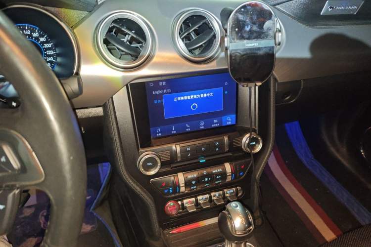 Used Ford Mustang 2019 2.3L EcoBoost Audio And AC Panel