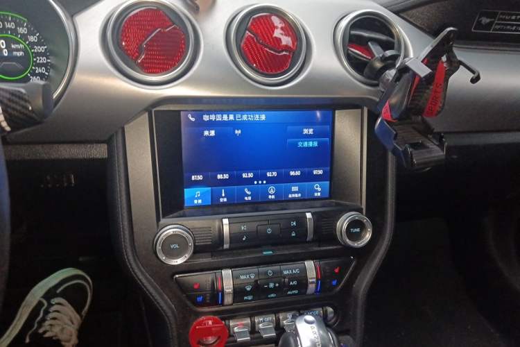 Used Ford Mustang 2019 2.3L EcoBoost Audio And AC Panel