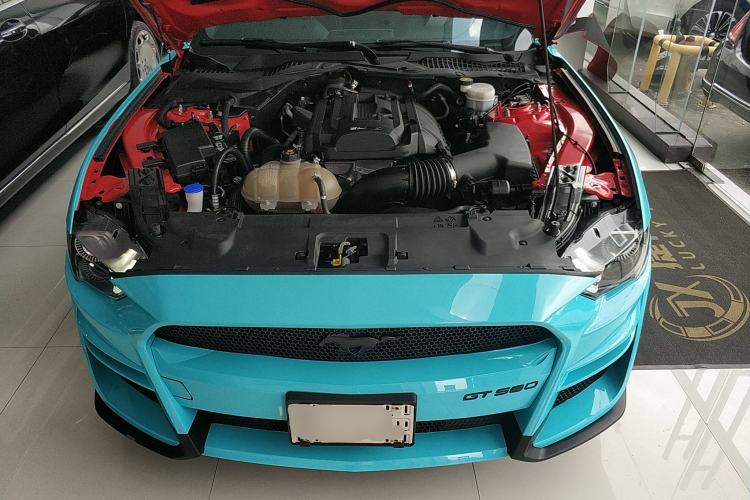 Used Ford Mustang 2019 2.3T Automatic Hardtop Base Version U.S. Specification Engine Bay