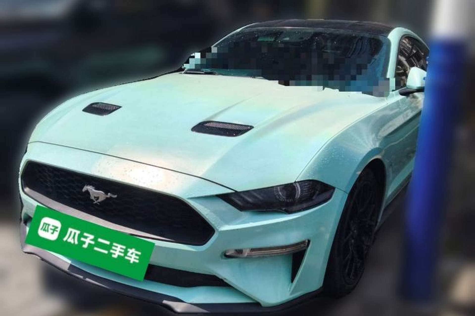 Used Ford Mustang 2019 2.3L EcoBoost Front Left 45 Deg