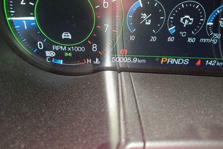 Used Ford Mustang 2019 2.3L EcoBoost Odometer Close Up