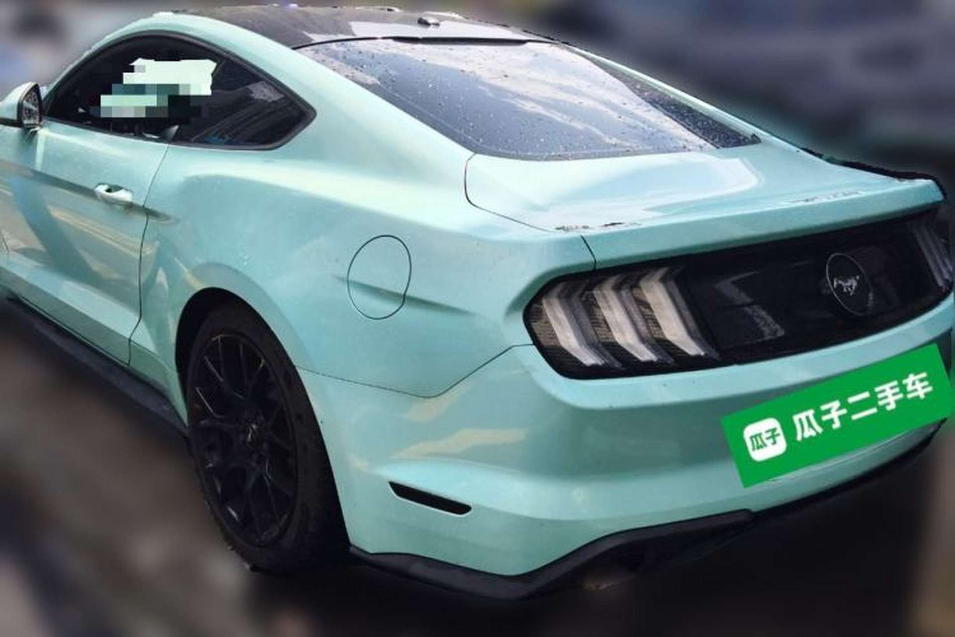 Used Ford Mustang 2019 2.3L EcoBoost Rear Left 45 Deg