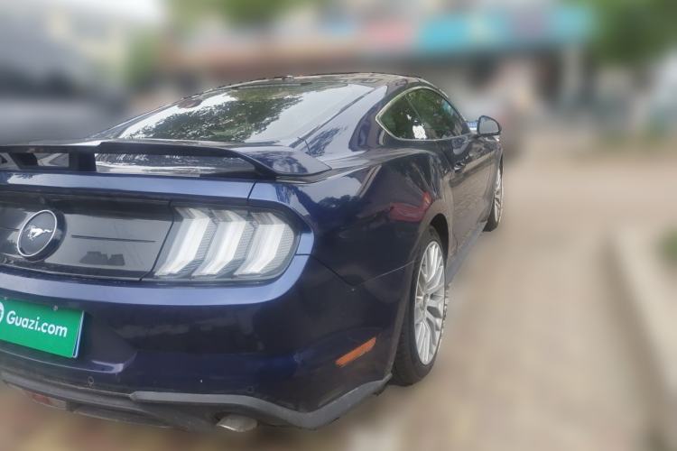 Used Ford Mustang 2019 2.3L EcoBoost Dark Knight Sport Edition Rear Right 45 Deg
