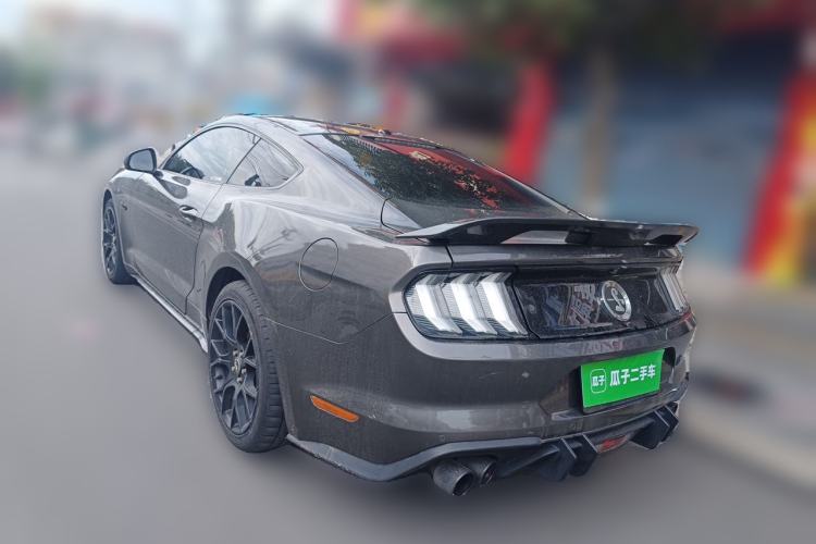 Used Ford Mustang 2019 2.3L EcoBoost Dark Knight Sport Edition Rear Left 45 Deg