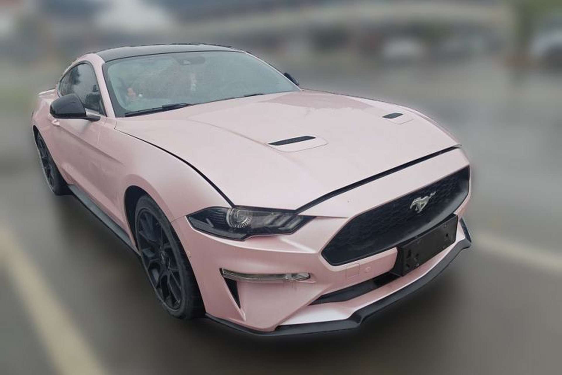 Used Ford Mustang 2019 2.3L EcoBoost Front Right 45 Deg