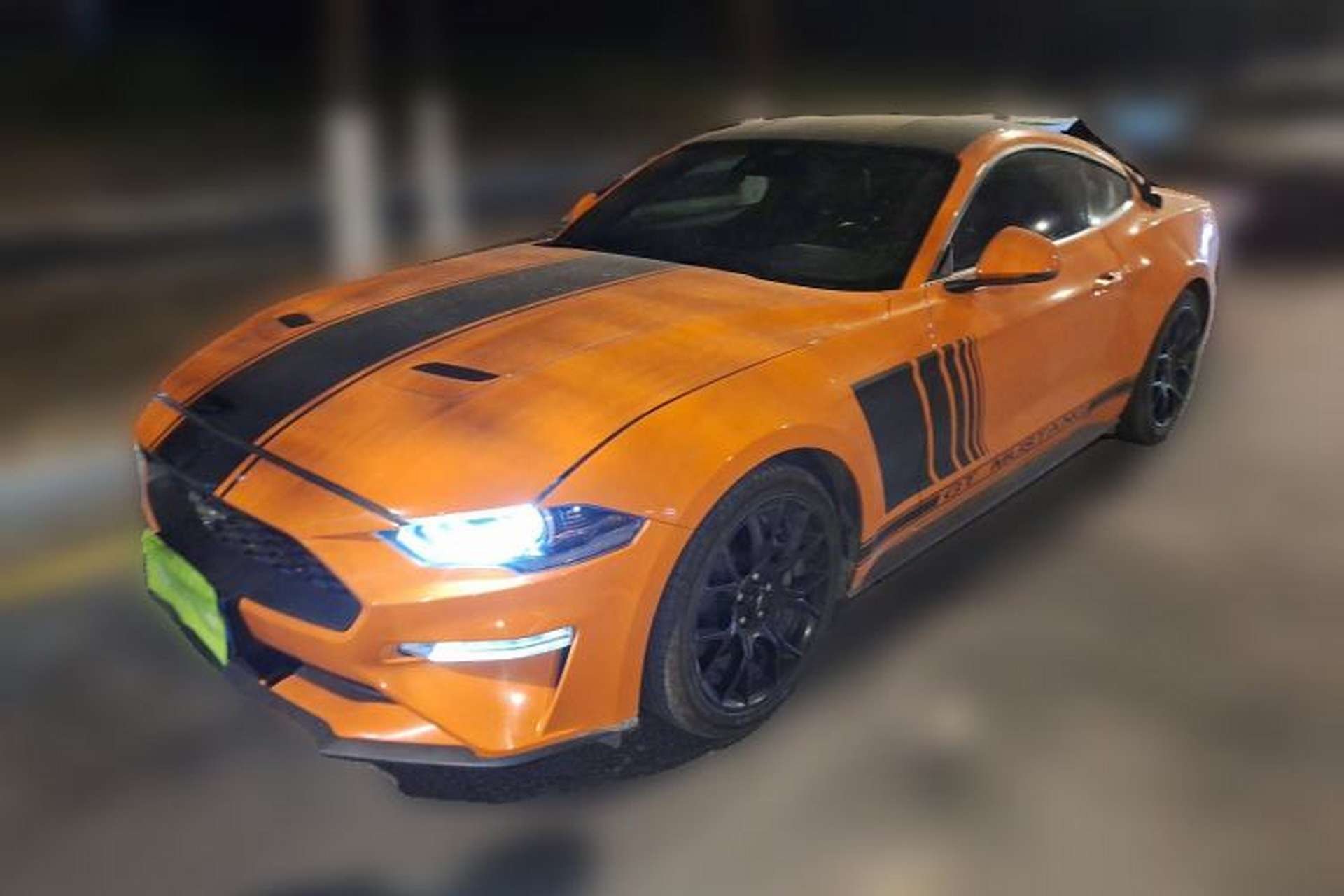 Used Ford Mustang 2019 2.3L EcoBoost Front Left 45 Deg