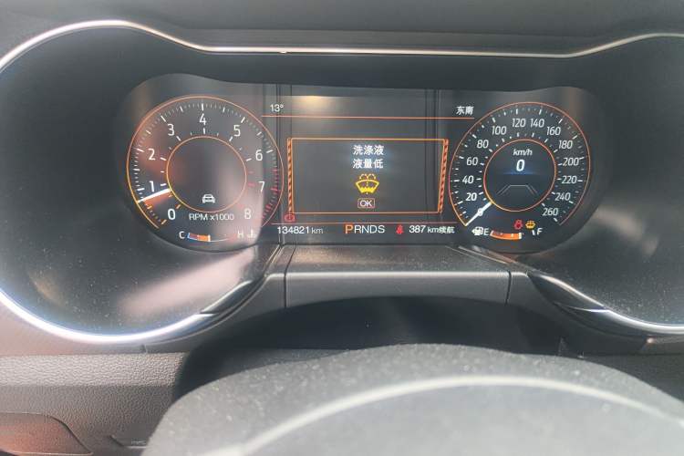 Used Ford Mustang 2019 2.3L EcoBoost Performance Enhanced Edition Odometer Close Up