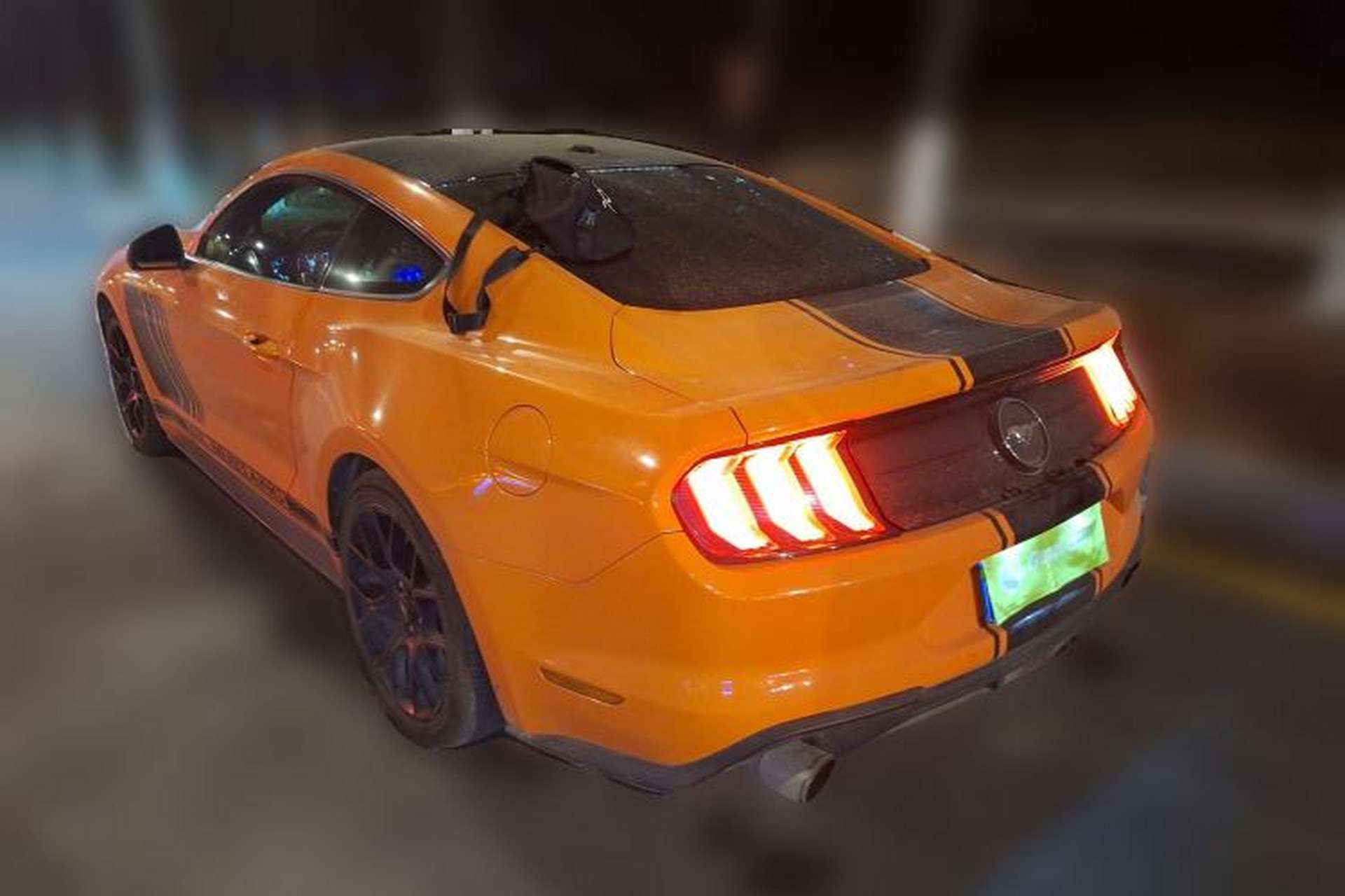 Used Ford Mustang 2019 2.3L EcoBoost Rear Left 45 Deg