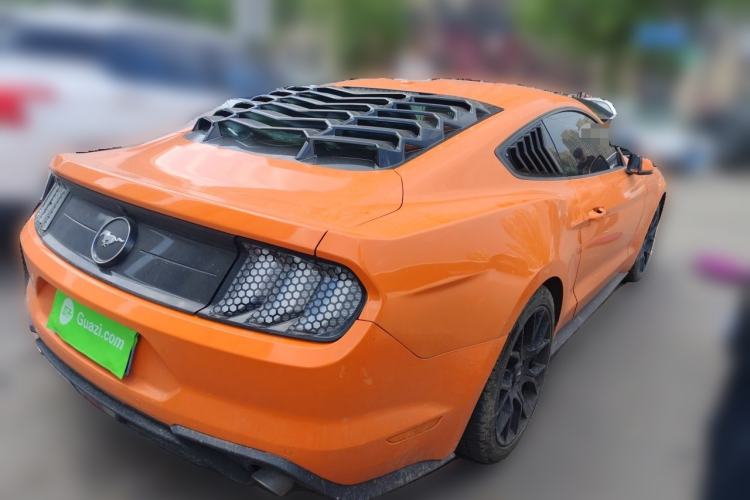 Used Ford Mustang 2019 2.3L EcoBoost Dark Knight Sport Edition Rear Right 45 Deg