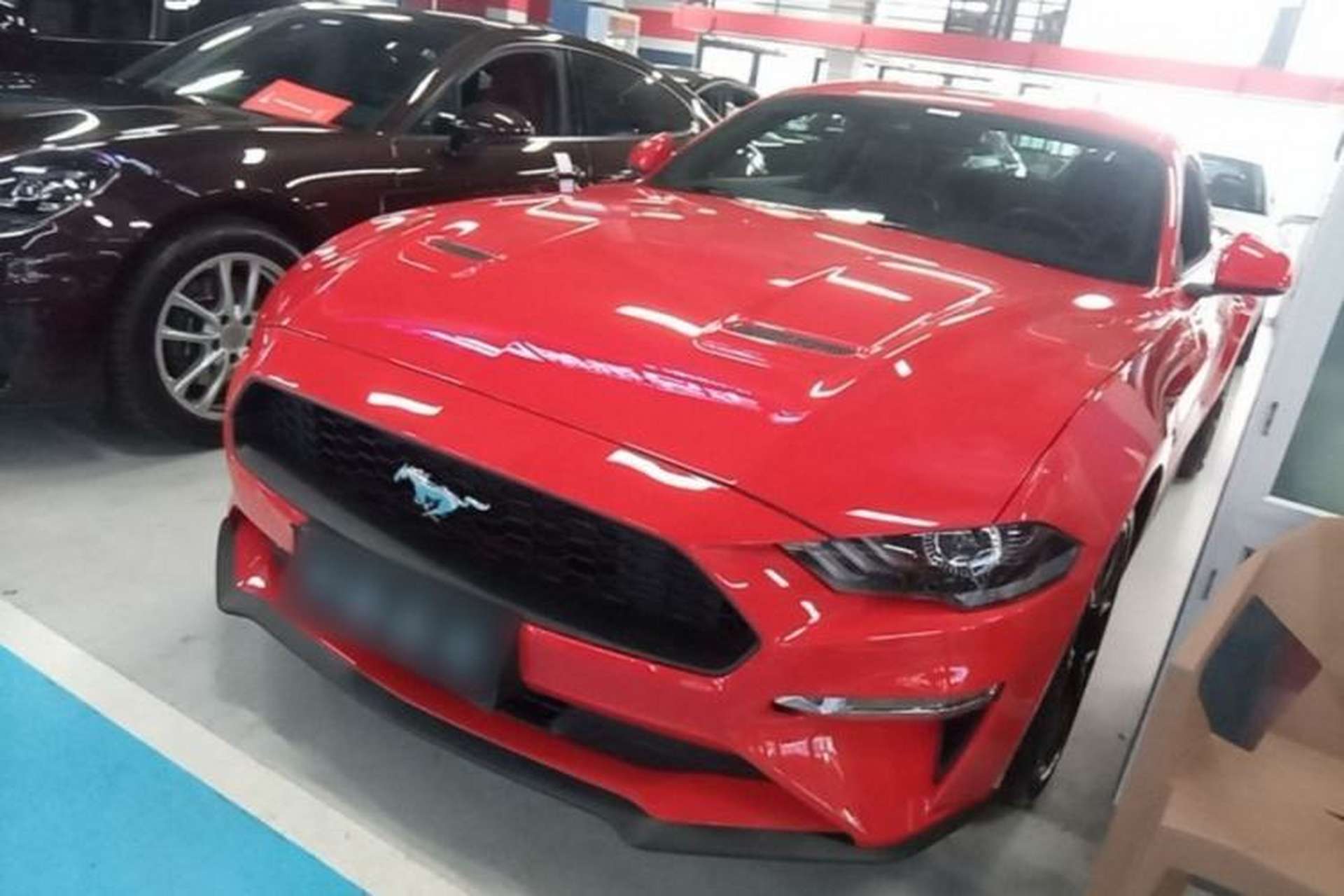 Used Ford Mustang 2019 2.3L EcoBoost Front Left 45 Deg