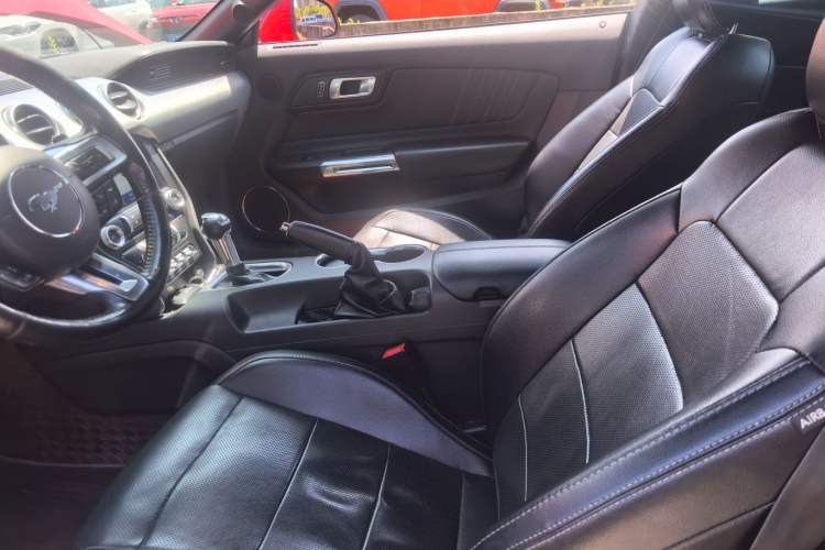 Used Ford Mustang 2019 2.3L EcoBoost Dark Knight Sport Edition Left Front Seat