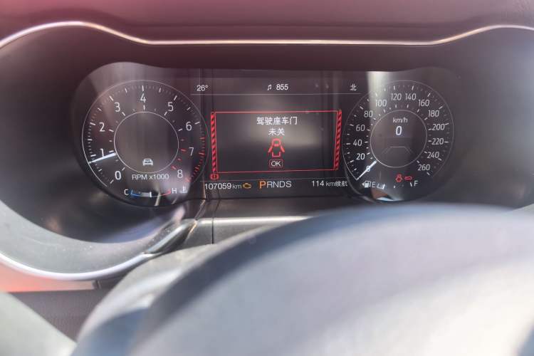 Used Ford Mustang 2019 2.3L EcoBoost Dark Knight Sport Edition Odometer Close Up