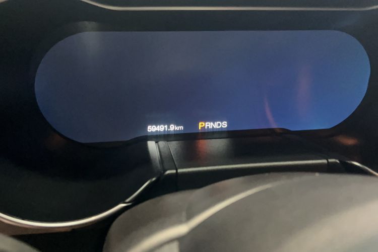 Used Ford Mustang 2019 2.3L EcoBoost Odometer Close Up