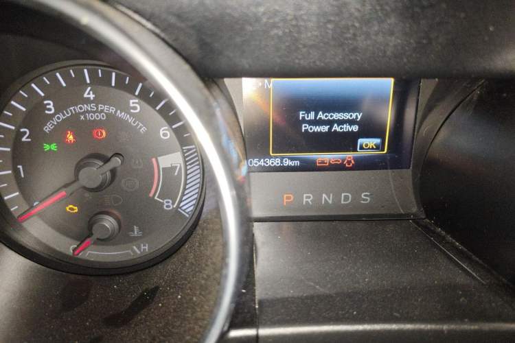 Used Ford Mustang  Odometer Close Up