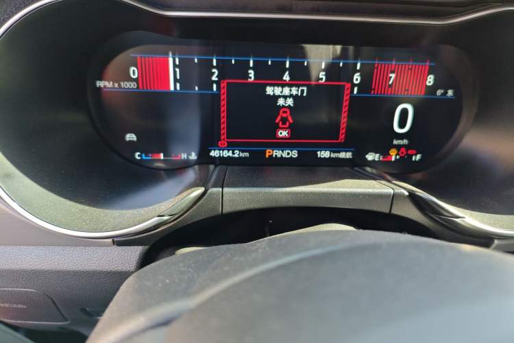 Used Ford Mustang 2019 2.3L EcoBoost Odometer Close Up
