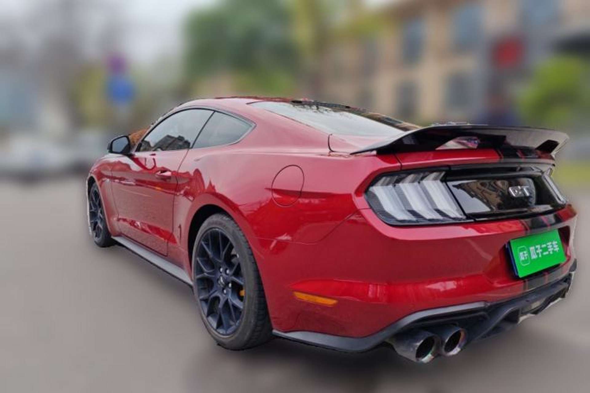 Used Ford Mustang 2019 2.3L EcoBoost Rear Left 45 Deg