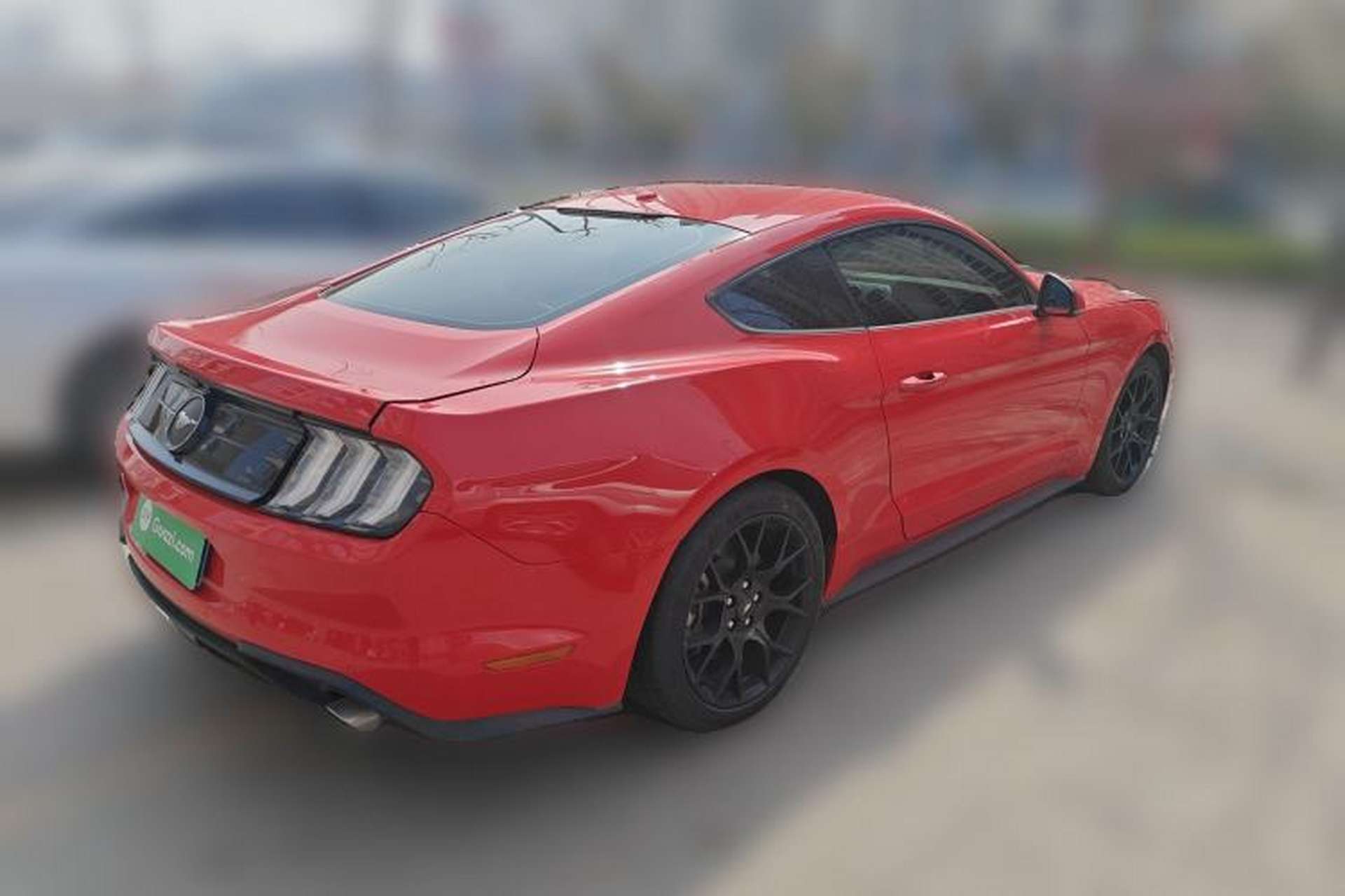 Used Ford Mustang 2019 2.3L EcoBoost Dark Knight Sport Edition Rear Right 45 Deg