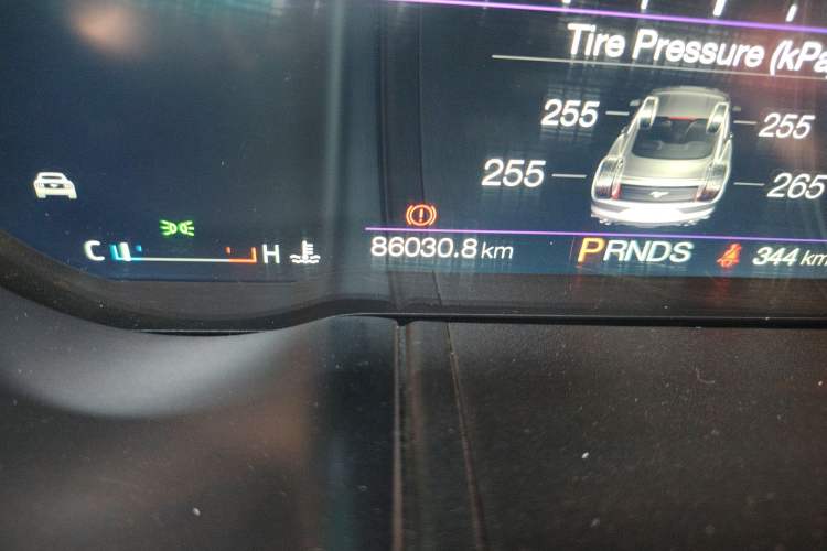 Used Ford Mustang 2019 2.3L EcoBoost Odometer Close Up