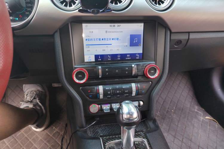 Used Ford Mustang 2019 2.3L EcoBoost Audio And AC Panel