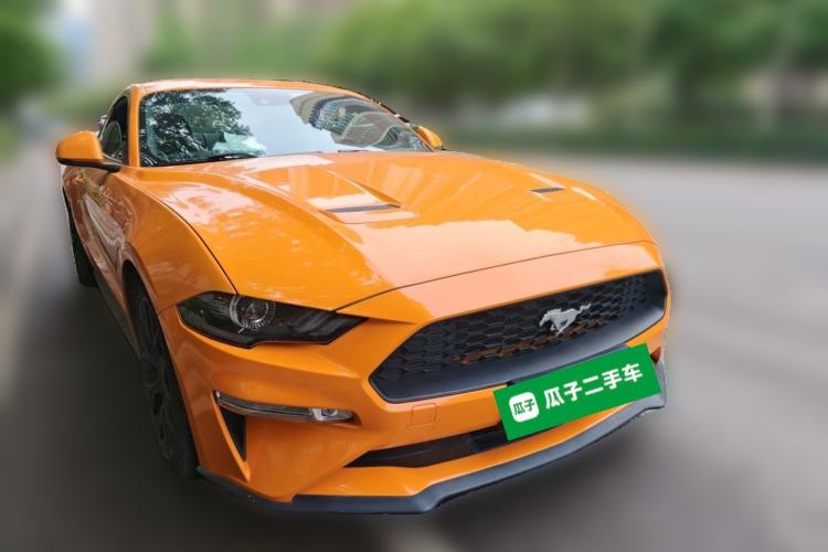Used Ford Mustang 2019 2.3L EcoBoost Front Right 45 Deg