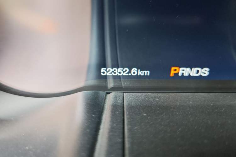 Used Ford Mustang 2019 2.3L EcoBoost Odometer Close Up