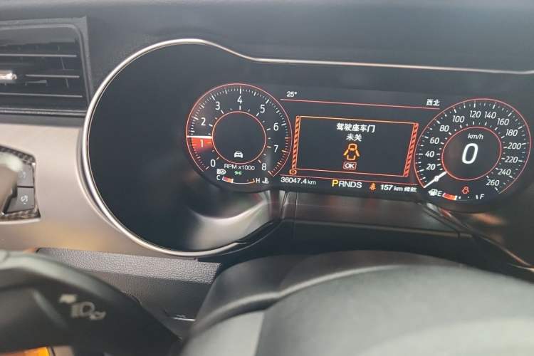 Used Ford Mustang  Odometer Close Up