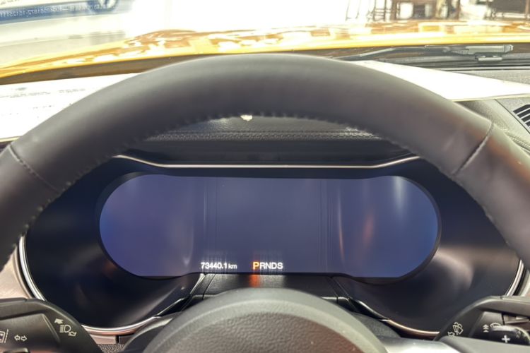 Used Ford Mustang 2019 2.3L EcoBoost Odometer Close Up